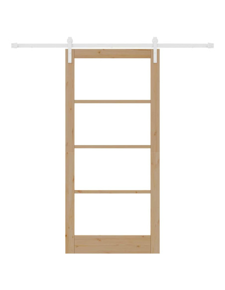 Porta scorrevole ORKDAL Naturale 93 x 202 cm