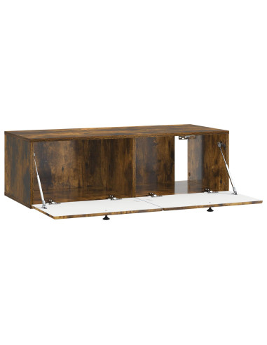 Mobile Porta TV da Muro Rovere Fumo 98 x 41 x 30 cm