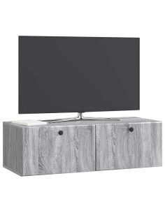 Mobile Porta TV da Muro Grigio Sonoma 98 x 41 x 30 cm 2