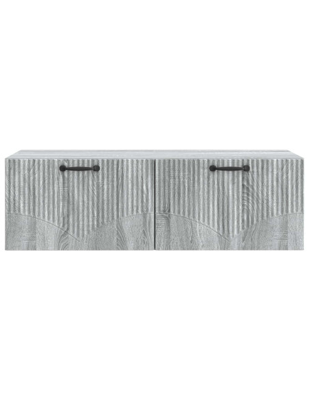 Mobile Porta TV da Muro Grigio Sonoma 98 x 41 x 30 cm