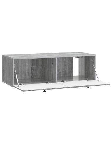 Mobile Porta TV da Muro Grigio Sonoma 98 x 41 x 30 cm