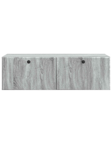 Mobile Porta TV da Muro Grigio Sonoma 98 x 41 x 30 cm
