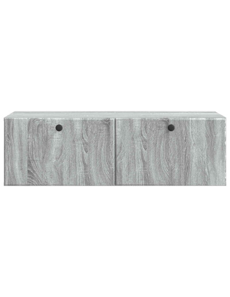 Mobile Porta TV da Muro Grigio Sonoma 98 x 41 x 30 cm