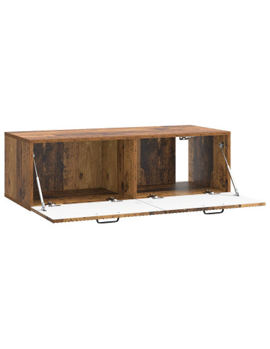 Mobile Porta TV da Muro Legno antico 98 x 41 x 30 cm