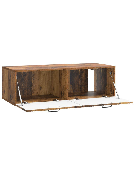 Mobile Porta TV da Muro Legno antico 98 x 41 x 30 cm