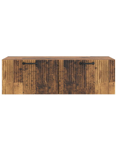Mobile Porta TV da Muro Legno antico 98 x 41 x 30 cm
