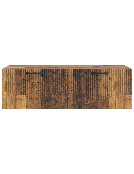Mobile Porta TV da Muro Legno antico 98 x 41 x 30 cm