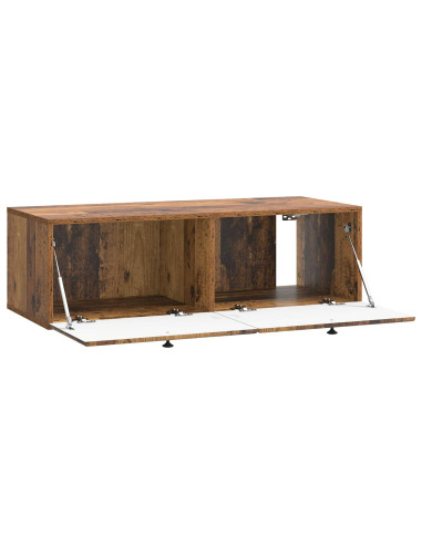 Mobile Porta TV da Muro Legno antico 98 x 41 x 30 cm