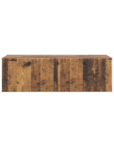 Mobile Porta TV da Muro Legno antico 98 x 41 x 30 cm