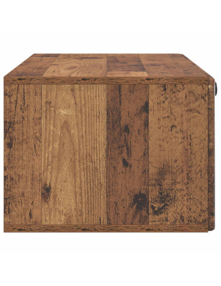 Mobile Porta TV da Muro Legno antico 98 x 41 x 30 cm