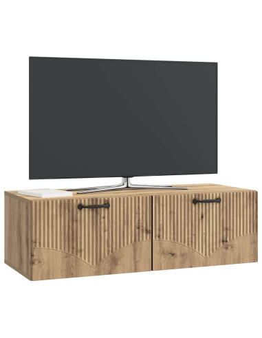Mobile Porta TV da Muro Rovere Artigianale 98 x 41 x 30 cm