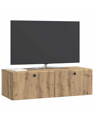 Mobile Porta TV da Muro Rovere Artigianale 98 x 41 x 30 cm