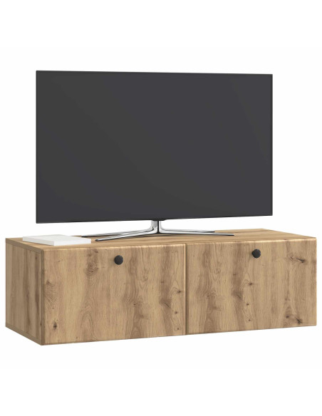 Mobile Porta TV da Muro Rovere Artigianale 98 x 41 x 30 cm