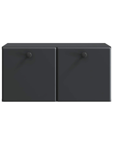 Mobile Porta TV da Muro Nero 59,5 x 31 x 30 cm