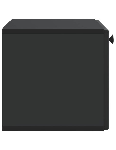 Mobile Porta TV da Muro Nero 59,5 x 31 x 30 cm
