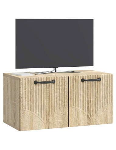 Mobile Porta TV da Muro Rovere Sonoma 59,5 x 31 x 30 cm