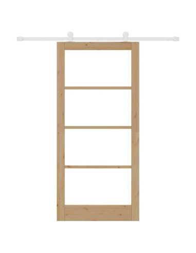 Porta scorrevole ORKDAL Naturale 93 x 202 cm