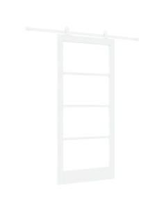Porta scorrevole ORKDAL Bianco 93 x 202 cm 2