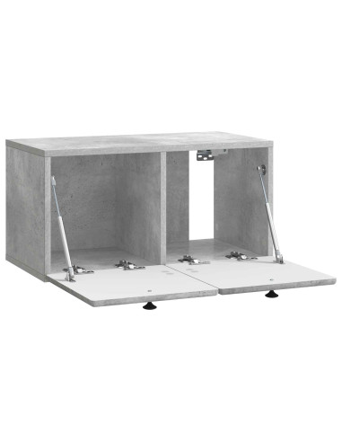 Mobile Porta TV da Muro Grigio Cemento 59,5 x 31 x 30 cm
