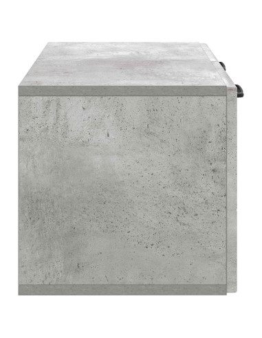 Mobile Porta TV da Muro Grigio Cemento 59,5 x 31 x 30 cm