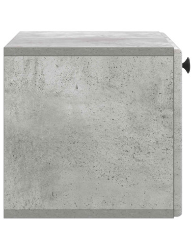 Mobile Porta TV da Muro Grigio Cemento 59,5 x 31 x 30 cm