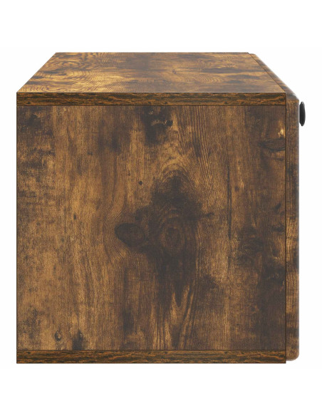 Mobile Porta TV da Muro Rovere Fumo 59,5 x 31 x 30 cm
