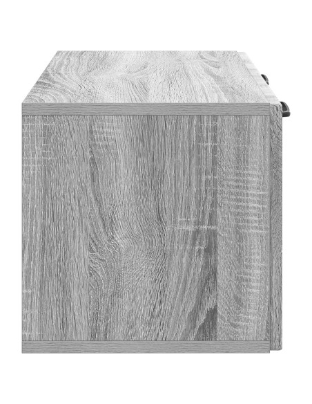 Mobile Porta TV da Muro Grigio Sonoma 59,5 x 31 x 30 cm