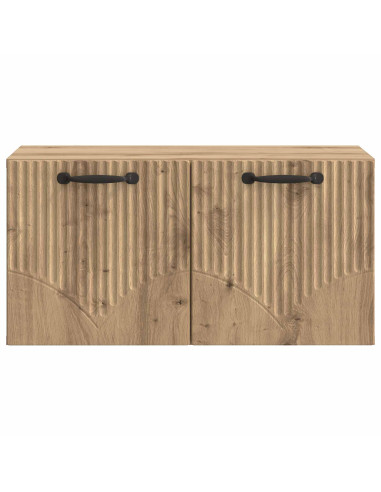 Mobile Porta TV da Muro Rovere Artigianale 59,5 x 31 x 30 cm