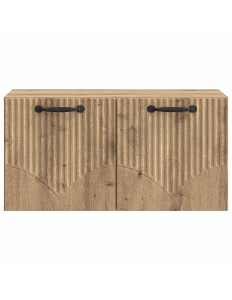 Mobile Porta TV da Muro Rovere Artigianale 59,5 x 31 x 30 cm