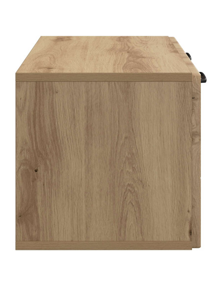 Mobile Porta TV da Muro Rovere Artigianale 59,5 x 31 x 30 cm