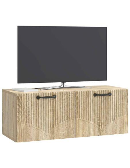 Mobile Porta TV da Muro Rovere Sonoma 78,5 x 31 x 30 cm