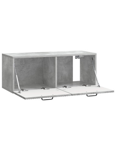 Mobile Porta TV da Muro Grigio Cemento 78,5 x 31 x 30 cm