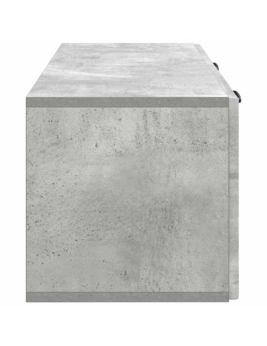 Mobile Porta TV da Muro Grigio Cemento 78,5 x 31 x 30 cm