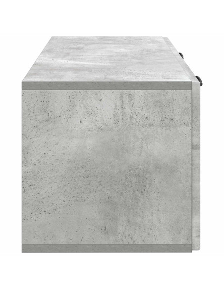 Mobile Porta TV da Muro Grigio Cemento 78,5 x 31 x 30 cm