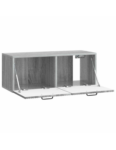 Mobile Porta TV da Muro Grigio Sonoma 78,5 x 31 x 30 cm