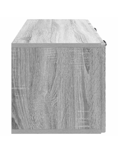 Mobile Porta TV da Muro Grigio Sonoma 78,5 x 31 x 30 cm