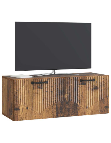 Mobile Porta TV da Muro Legno antico 78,5 x 31 x 30 cm