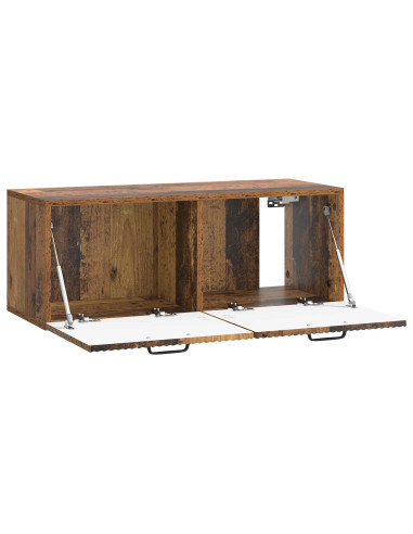Mobile Porta TV da Muro Legno antico 78,5 x 31 x 30 cm