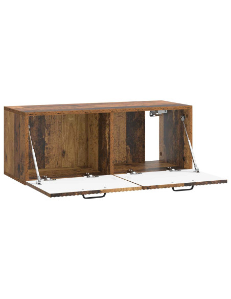 Mobile Porta TV da Muro Legno antico 78,5 x 31 x 30 cm