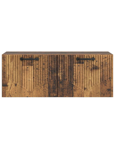 Mobile Porta TV da Muro Legno antico 78,5 x 31 x 30 cm