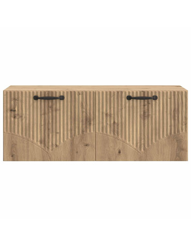 Mobile Porta TV da Muro Rovere Artigianale 78,5 x 31 x 30 cm