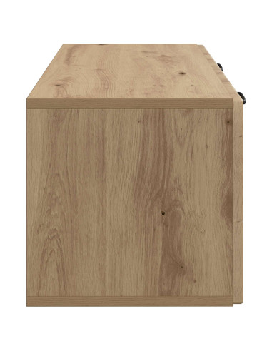 Mobile Porta TV da Muro Rovere Artigianale 78,5 x 31 x 30 cm