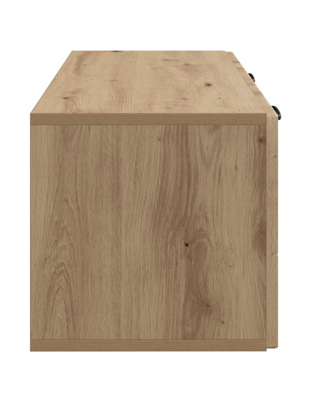 Mobile Porta TV da Muro Rovere Artigianale 78,5 x 31 x 30 cm