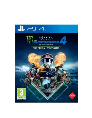 MONSTER ENERGY SUPERCROSS 4 PS4