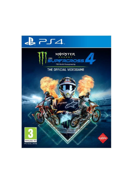 MONSTER ENERGY SUPERCROSS 4 PS4