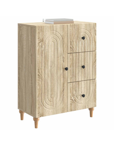 Credenza Rovere Sonoma 66 x 34,5 x 90 cm Legno ingegnerizzato