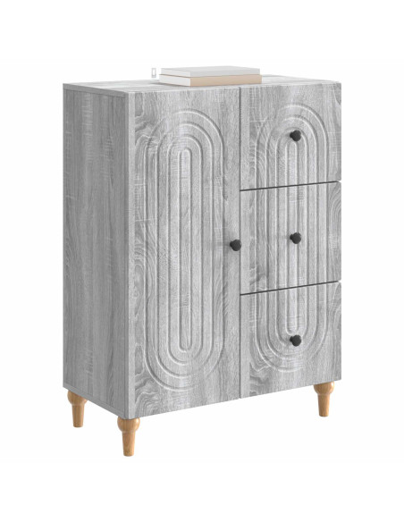 Credenza Grigio Sonoma 66 x 34,5 x 90 cm Legno ingegnerizzato
