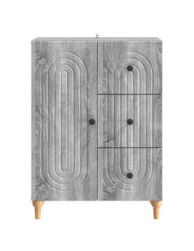 Credenza Grigio Sonoma 66 x 34,5 x 90 cm Legno ingegnerizzato