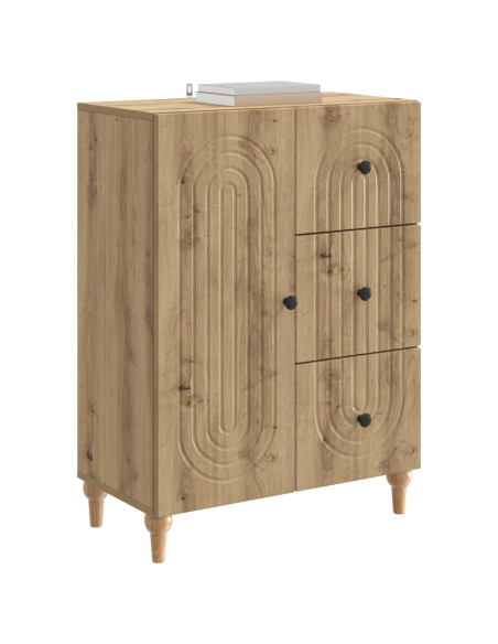 Credenza con cassetto Rovere Artigianale 66 x 34,5 x 90 cm