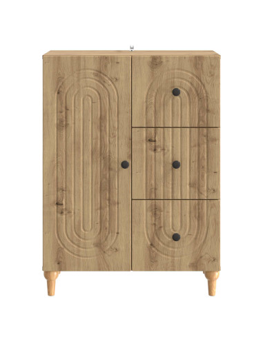 Credenza con cassetto Rovere Artigianale 66 x 34,5 x 90 cm